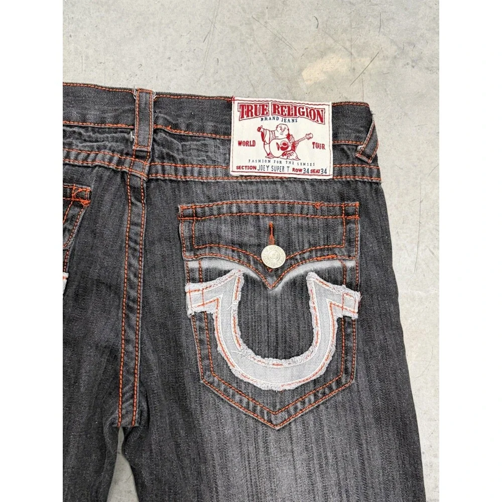 Awesome True religion jeans mens Size 34 with Great Designs